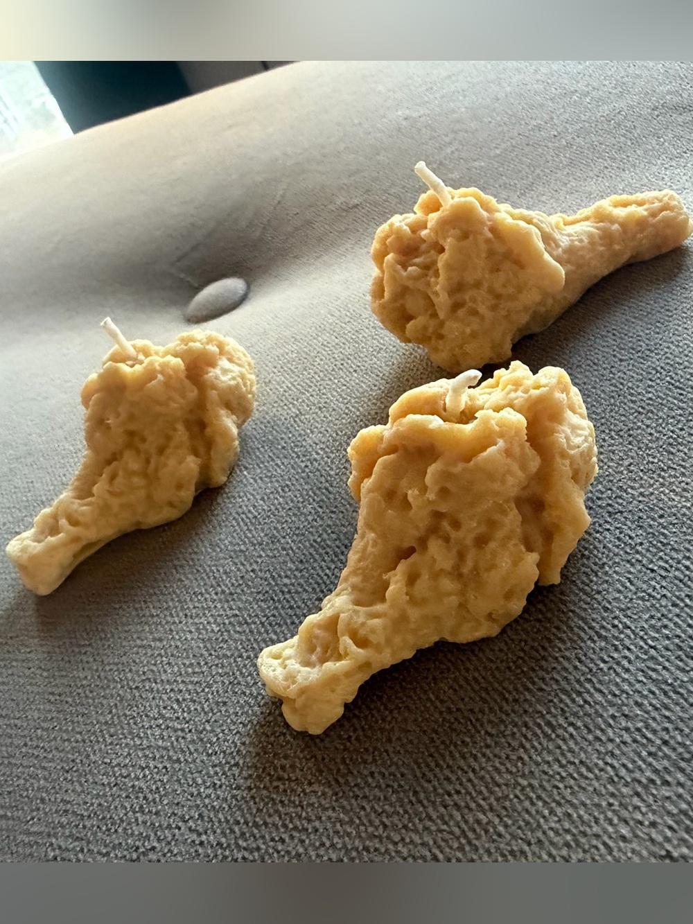 Mann Fried Chicken-Shaped Candles (3)